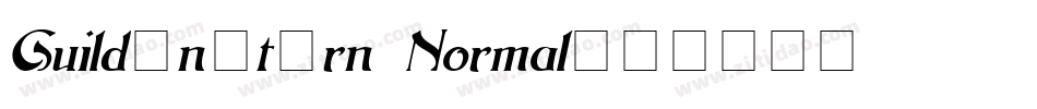 Guildenstern Normal字体转换